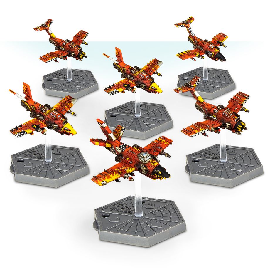 Aeronautica Imperialis: Ork Air Waaagh! - Dakkajets