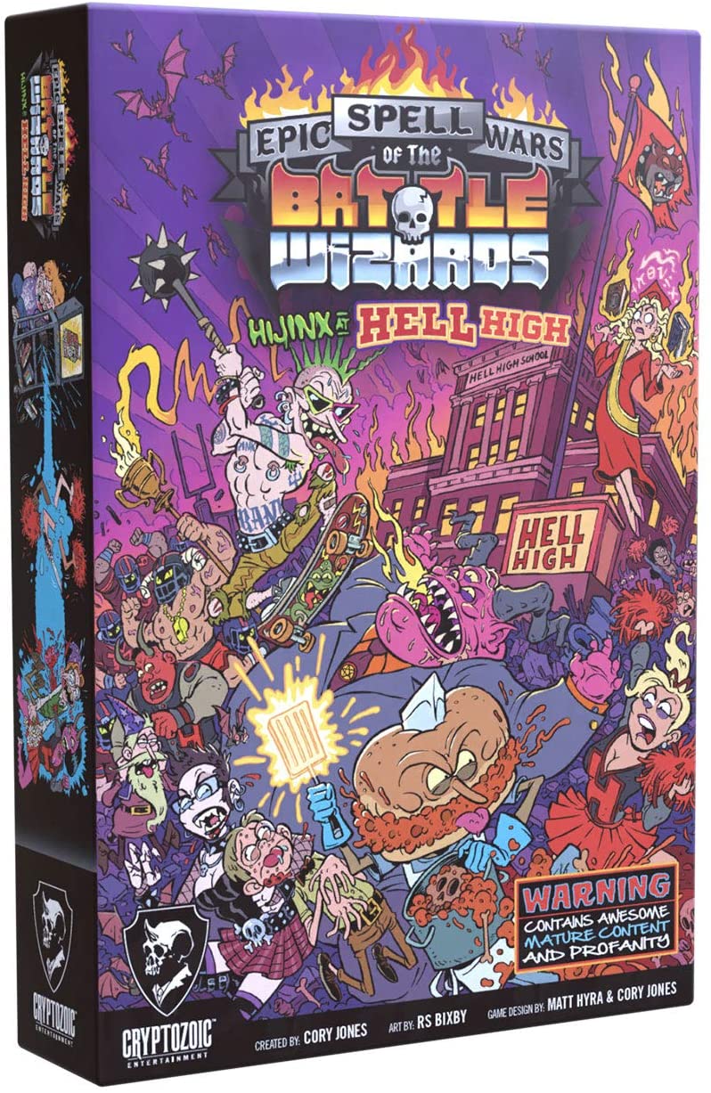 Epic Spell Wars of the Battle Wizards: Hijinx at Hell High