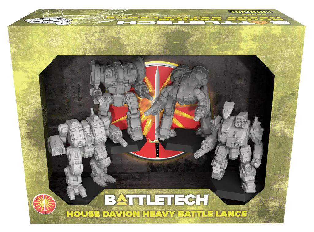 Battletech: House Davion Heavy Battle Lance