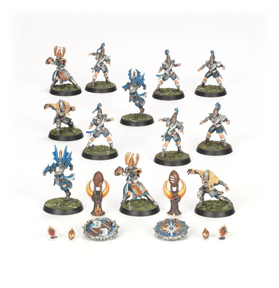 Blood Bowl: High Elf Blood Bowl Team - The Caledore Dragons