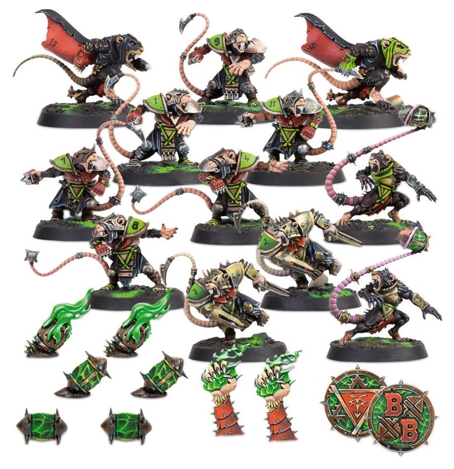 Blood Bowl: Skaven Blood Bowl Team - The Skavenblight Scramblers