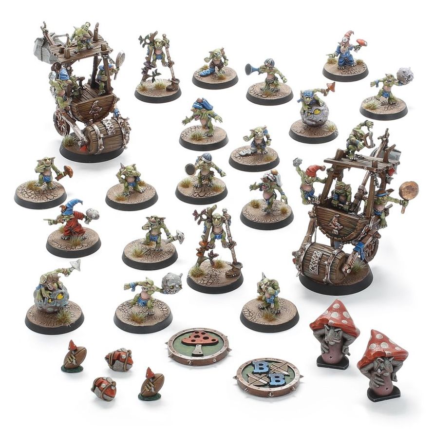 Blood Bowl: Snotling Blood Bowl Team - The Mighty Crud-Creek Nosepickers