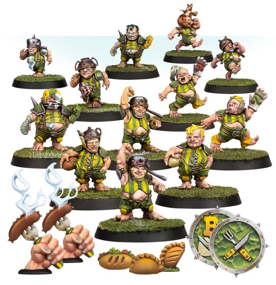 Blood Bowl: The Greenfield Grasshuggers Halfling Blood Bowl Team