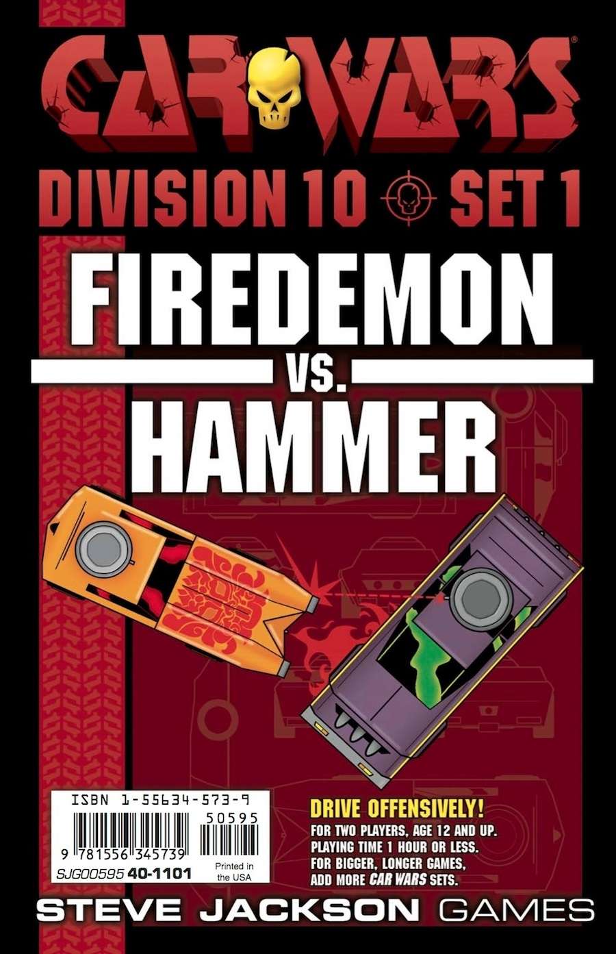 Car Wars: Division 10 Set 1 - Firedemon vs. Hammer