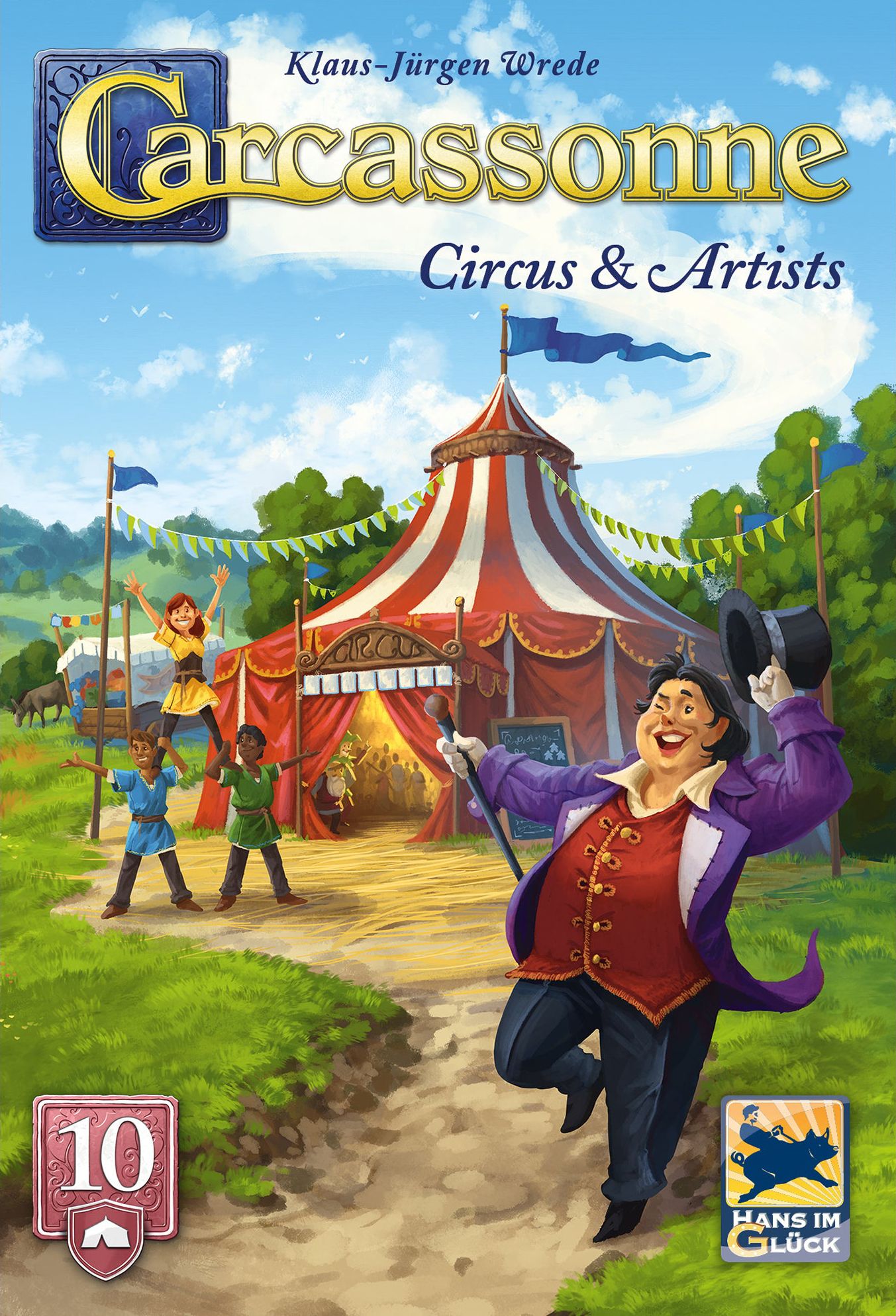 Carcassonne: Expansion 10 - Circus & Artists