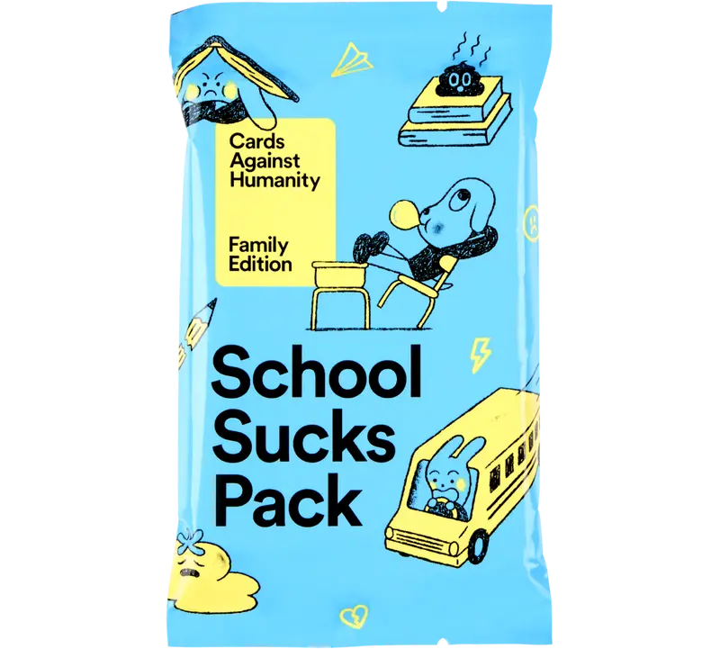 Cards Against Humanity (Family Edition): School Sucks Pack
