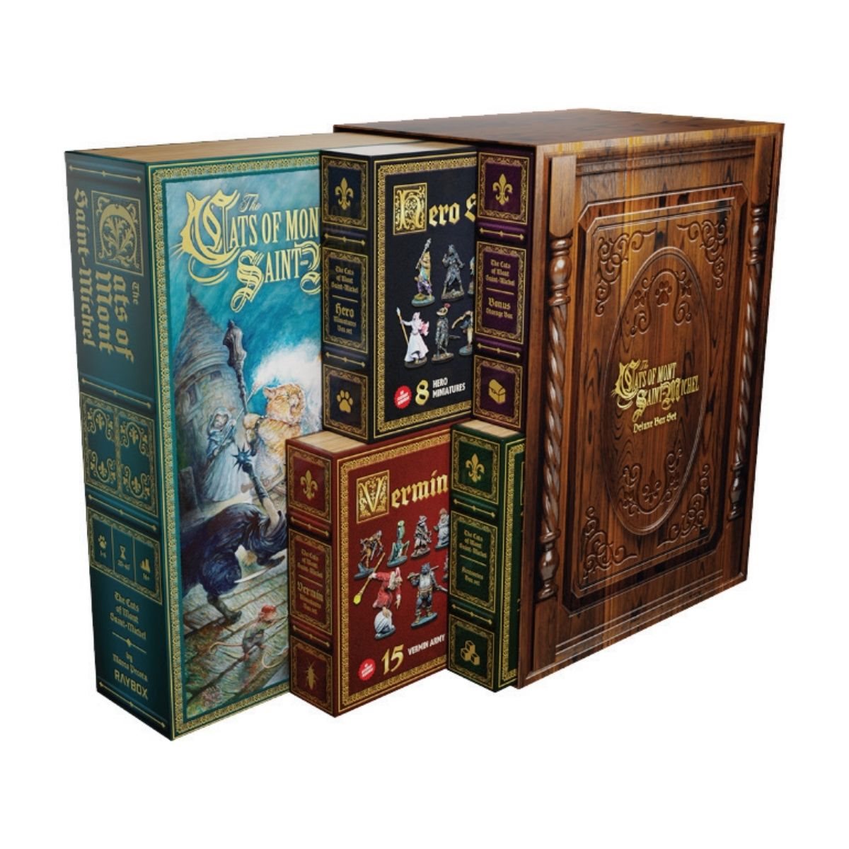 The Cats of Mont Saint-Michel Deluxe Box Set