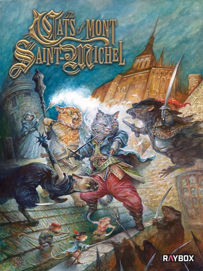 The Cats of Mont Saint-Michel