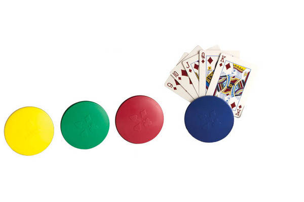 4-Piece Round Card Holders
