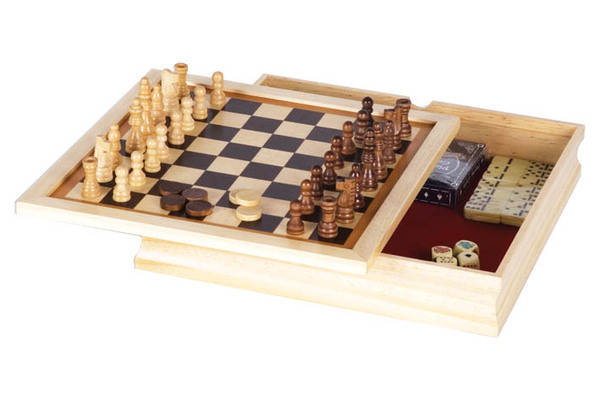 6 in 1 Combination Game Set