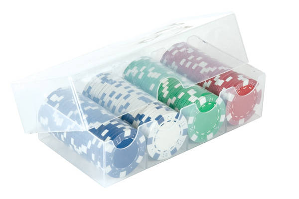 100 PC Dice Chips in Box