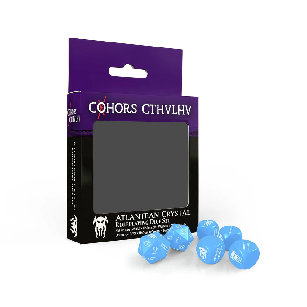 Cohors Cthulhu: Atlantean Crystal Roleplaying Dice Set