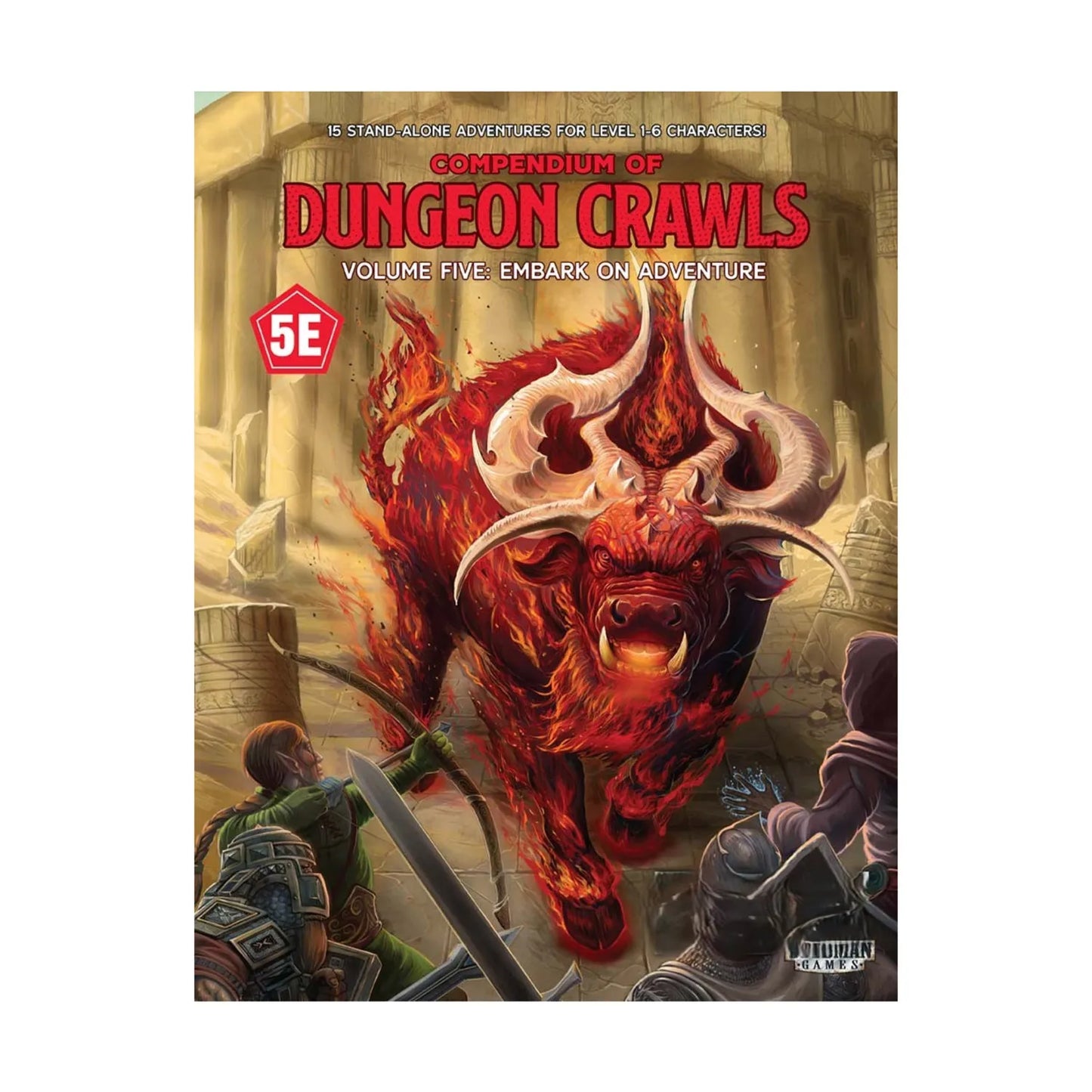 Compendium of Dungeon Crawls: Volume Five - Embark on Adventure 5E