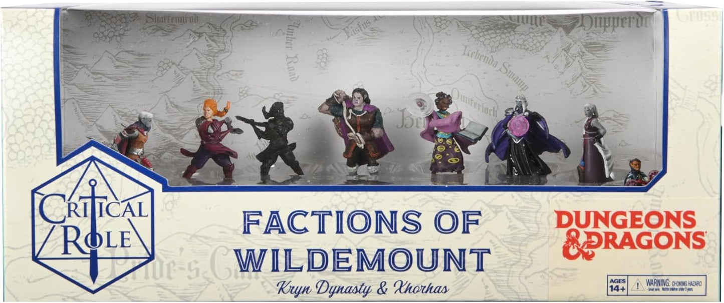 Critical Role Miniatures, Pre-Painted: Factions of Wildemount - Kryn Dynasty & Xhorhas