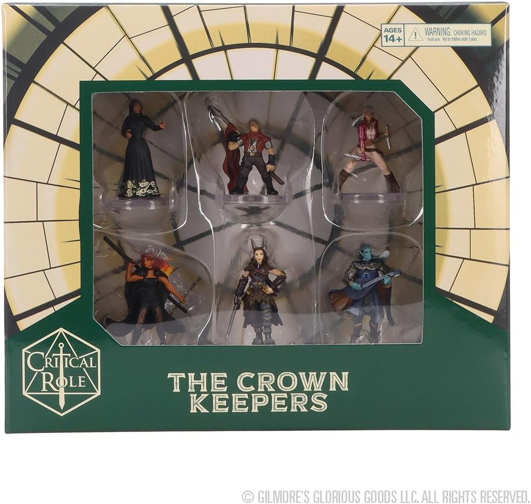 Critical Role Miniatures, Pre-Painted: The Crown Keepers