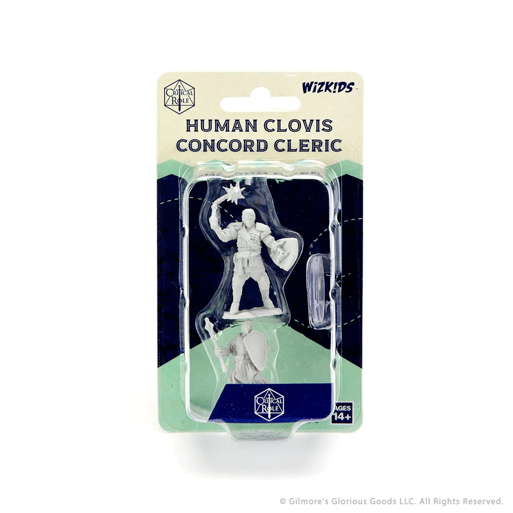 Critical Role Miniatures: Human Clovis Concord Cleric