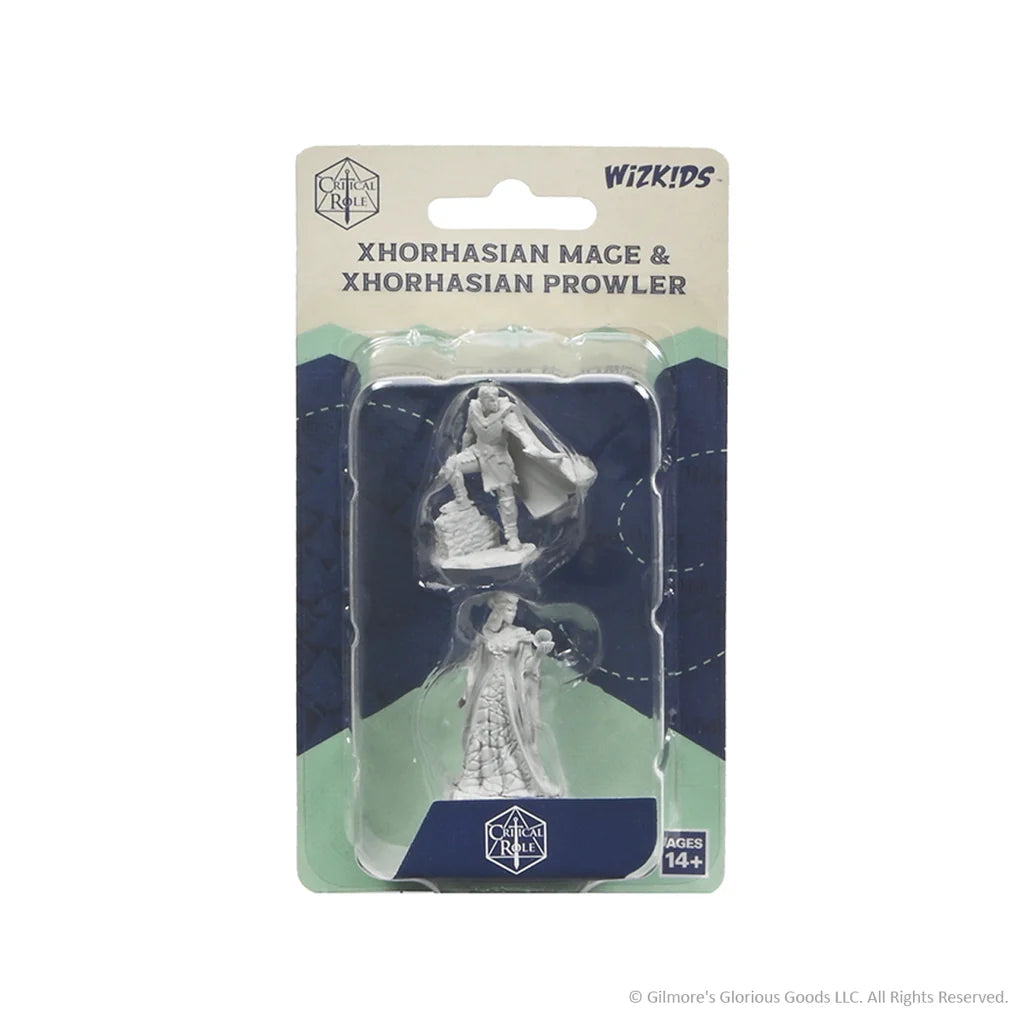 Critical Role Miniatures: Xhorhasian Mage & Xhorhasian Prowler