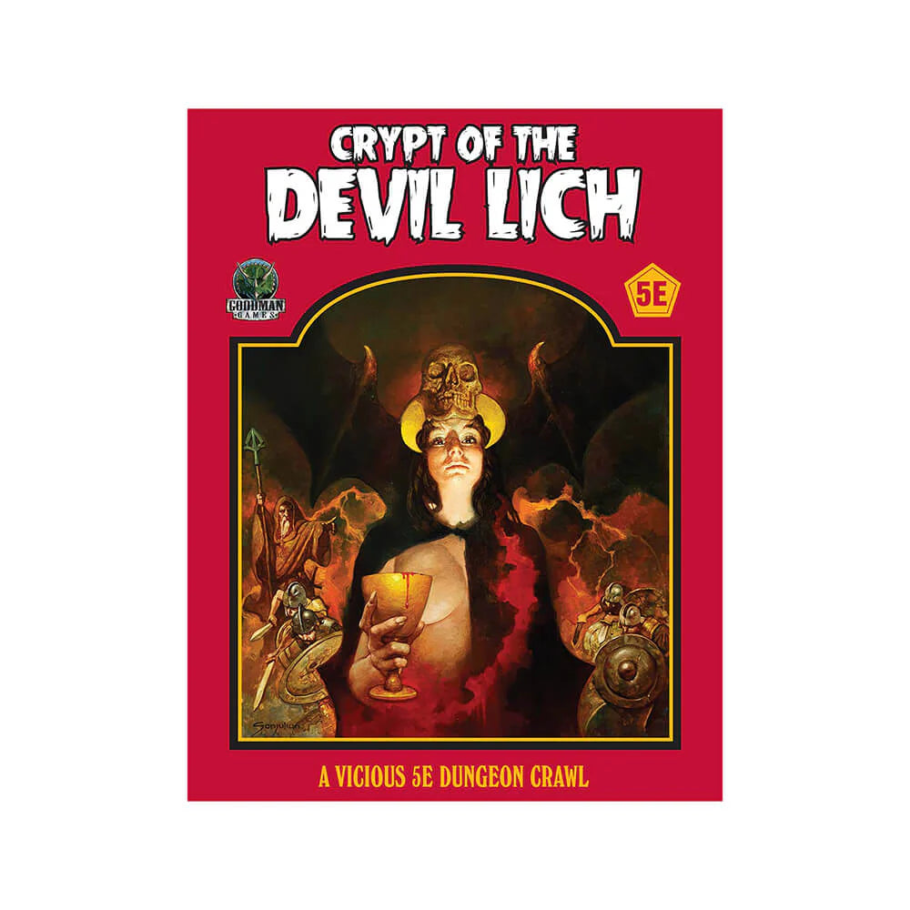 Crypt of the Devil Lich: A Level 15 Adventure - A Vicious 5E Dungeon Crawl