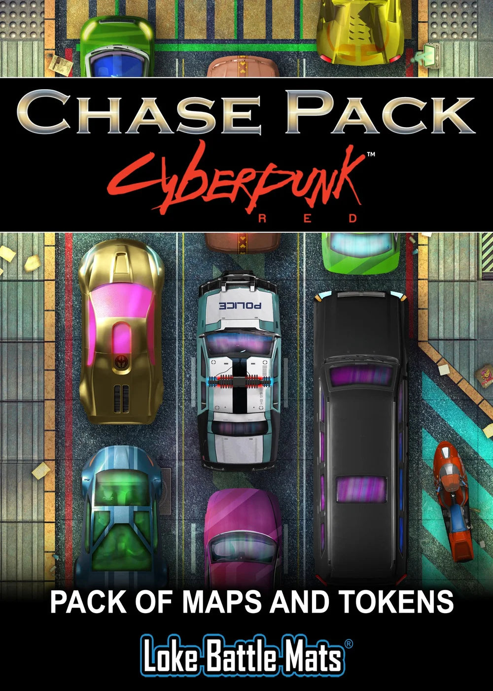 Cyberpunk Red: Chase Pack - Fuel the Fury of Cyberpunk Road Warfare