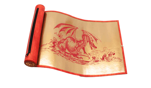 Dungeons & Dragons 50th Anniversary Dice Scroll