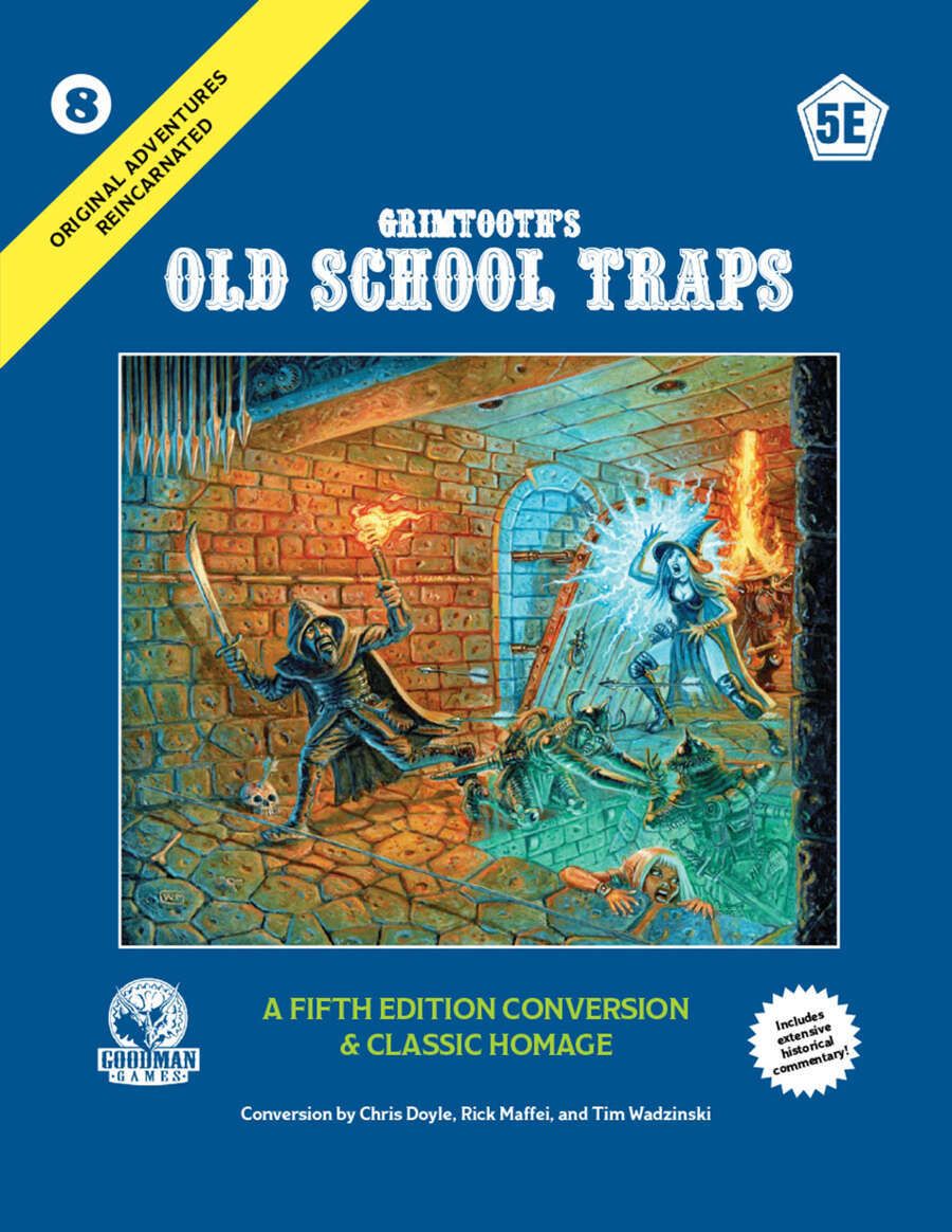 Dungeons & Dragons: Grimtooth's Old School Traps (5E)