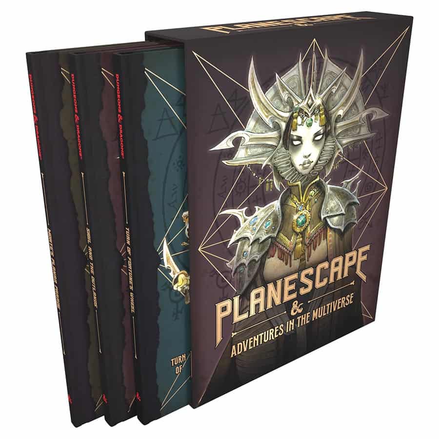 Dungeons & Dragons 5E: Planescape Adventures in the Multiverse (Limited Edition) Core Rulebook Gift Set