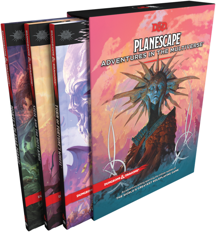 Dungeons & Dragons 5E: Planescape Adventures in the Multiverse Core Rulebook Gift Set