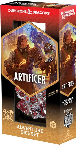 Dungeons & Dragons: Artificer - Adventure Dice Set (Clear)