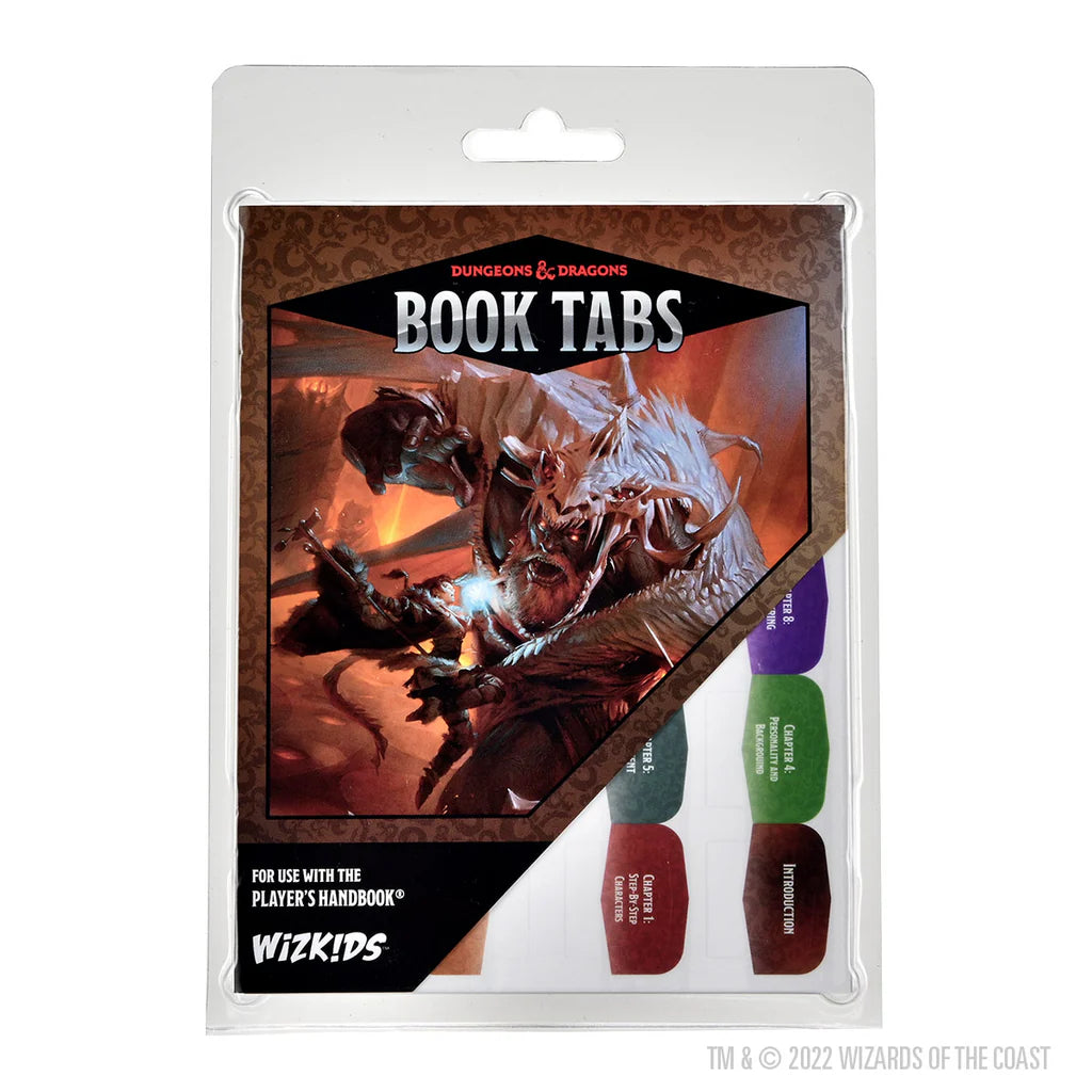 Dungeons & Dragons 5E: Book Tabs - Player's Handbook
