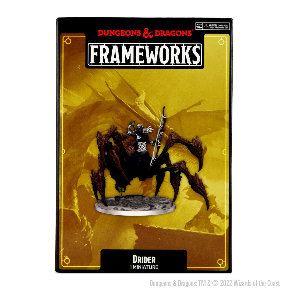 Dungeons & Dragons Miniatures, Frameworks: Drider