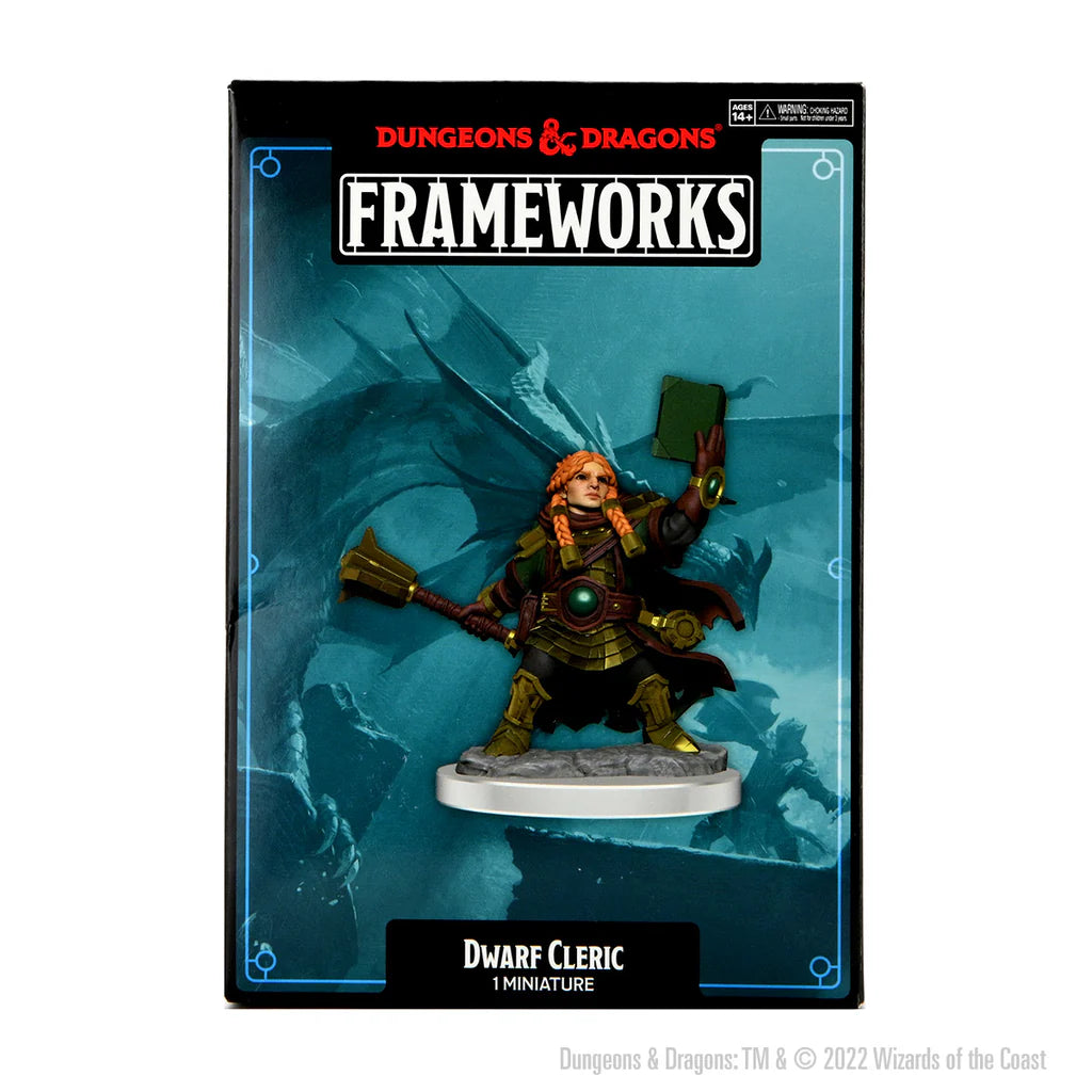 Dungeons & Dragons Miniatures, Frameworks: Dwarf Cleric (Female)