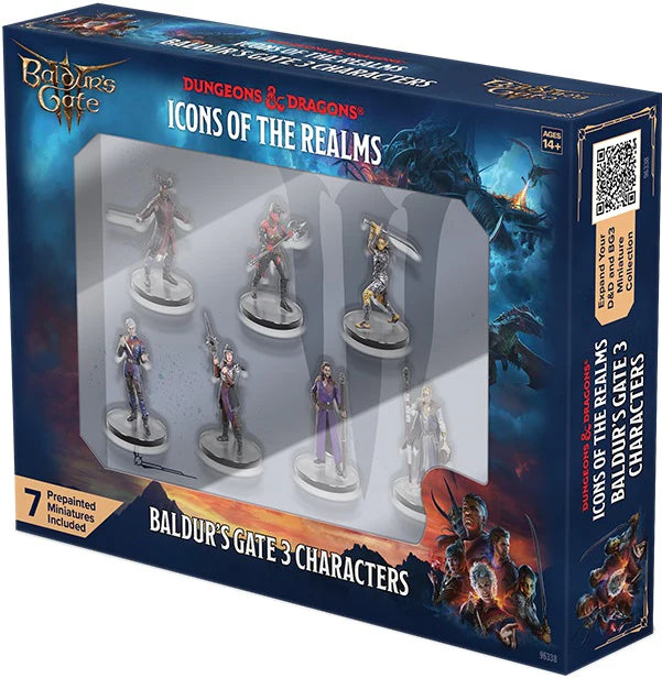 Dungeons & Dragons: Icons of the Realms - Baldur's Gate 3 Characters