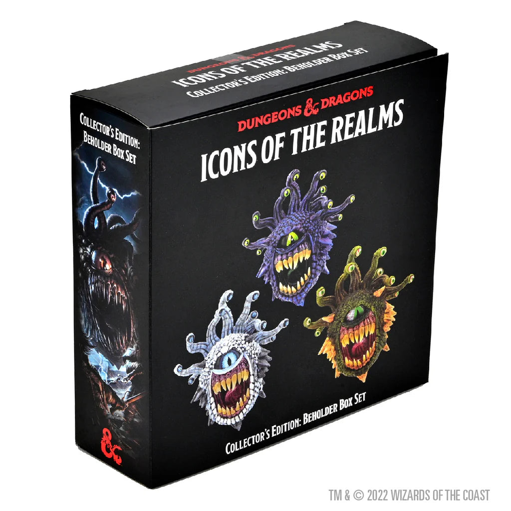 Dungeons & Dragons Miniatures, Pre-Painted: Icons of the Realms - Collector's Edition: Beholder Box Set