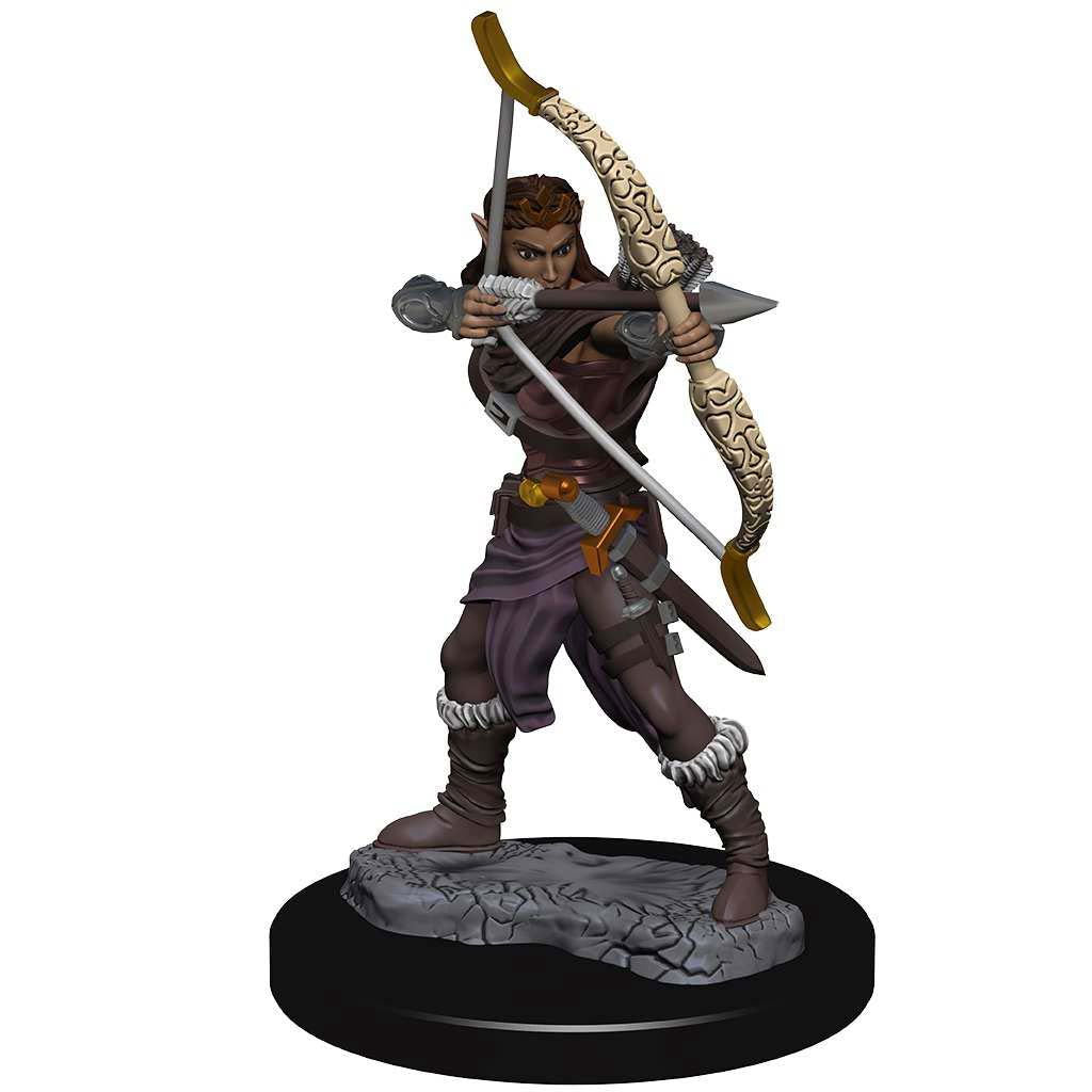 Dungeons & Dragons Miniatures, Pre-Painted: Female Elf Ranger