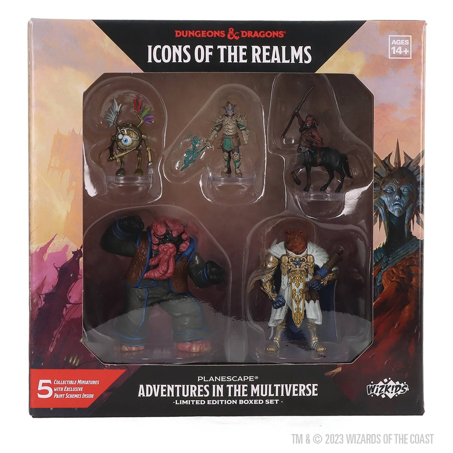Dungeons & Dragons Miniatures, Pre-Painted: Planescape Adventures in the Multiverse (Limited Edition Boxed Set)