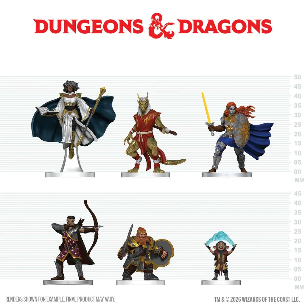 Dungeons & Dragons: Icons of the Realms - Player's Handbook Swords & Staves Starter Set