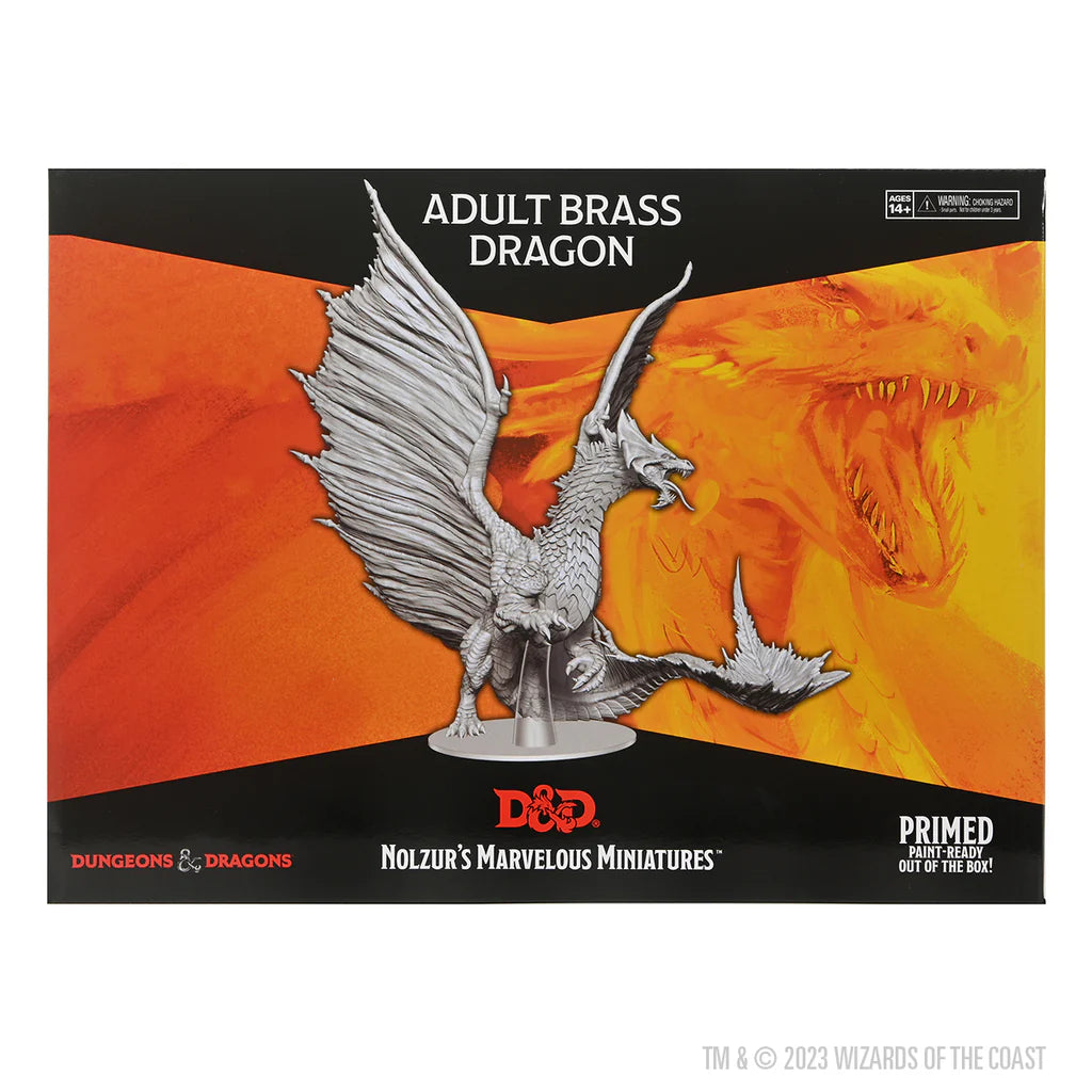 Dungeons & Dragons: Nolzur's Marvelous Miniatures - Adult Brass Dragon