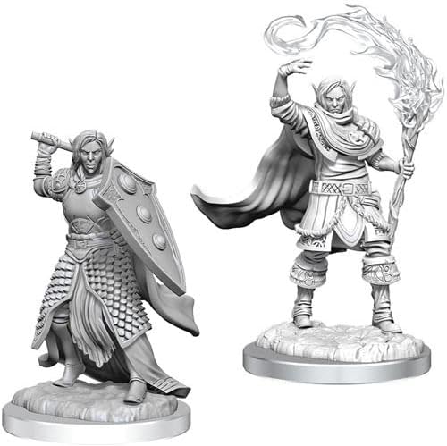 Dungeons & Dragons: Nolzur's Marvelous Miniatures - Elf Cleric (Male)