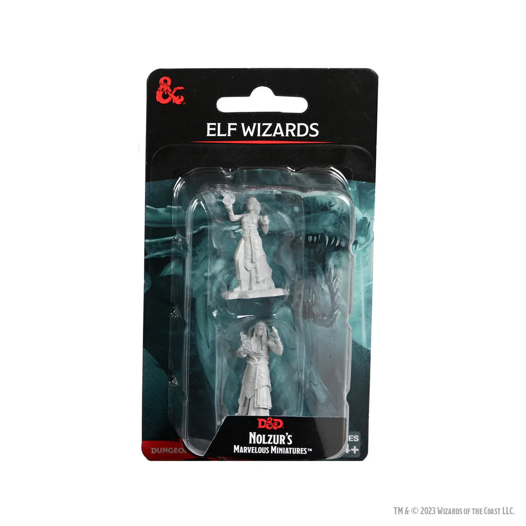 Dungeons & Dragons: Nolzur's Marvelous Miniatures - Female Elf Wizards (2023)