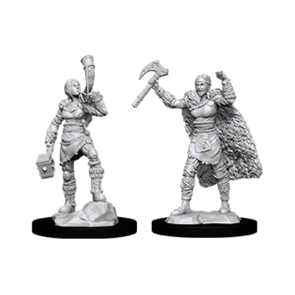 Dungeons & Dragons: Nolzur's Marvelous Miniatures - Female Human Barbarian (2020)