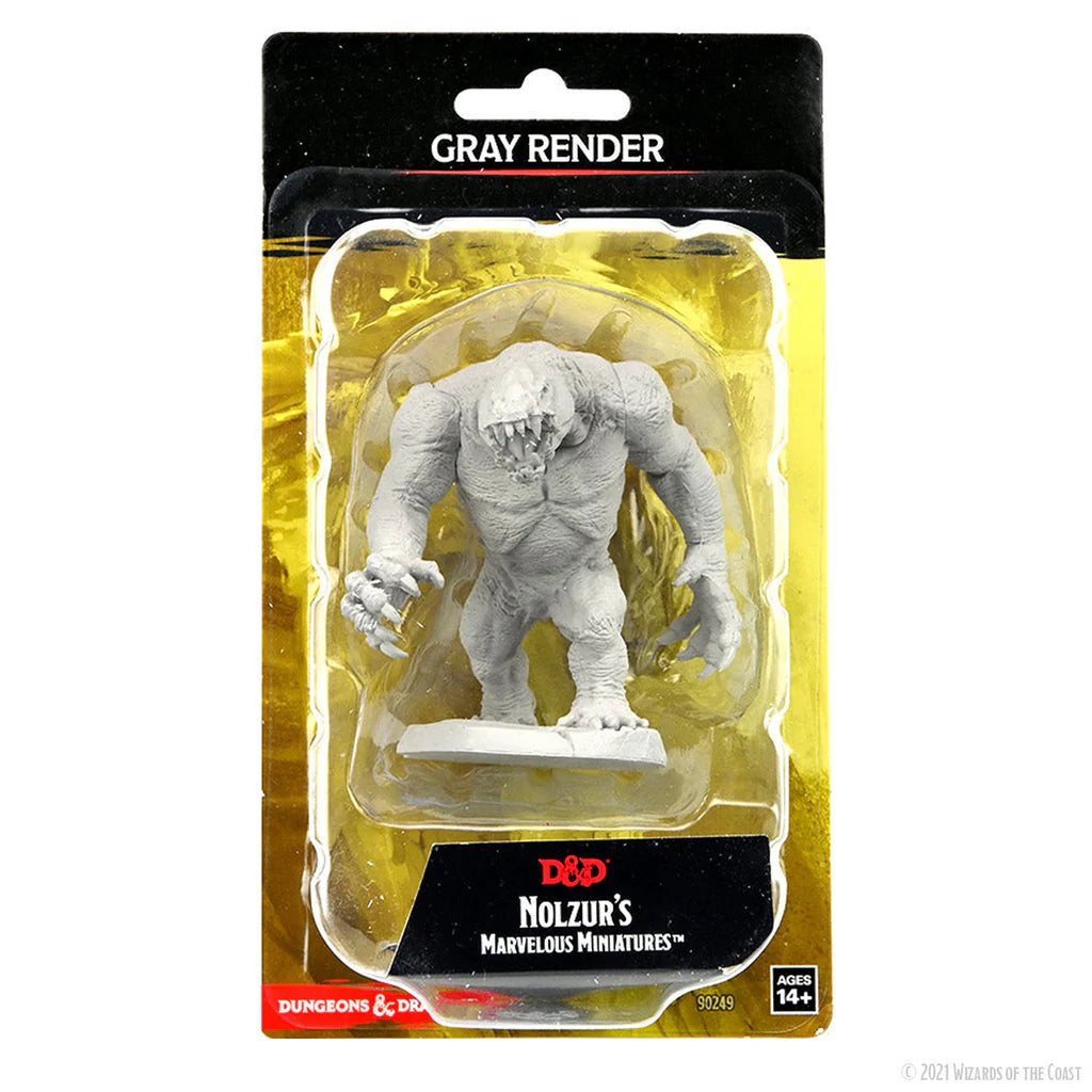 Dungeons & Dragons: Nolzur's Marvelous Miniatures - Gray Render