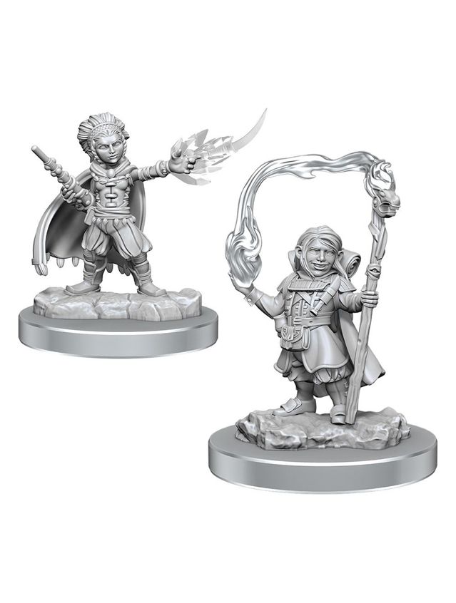 Dungeons & Dragons: Nolzur's Marvelous Miniatures - Halfling Wizards