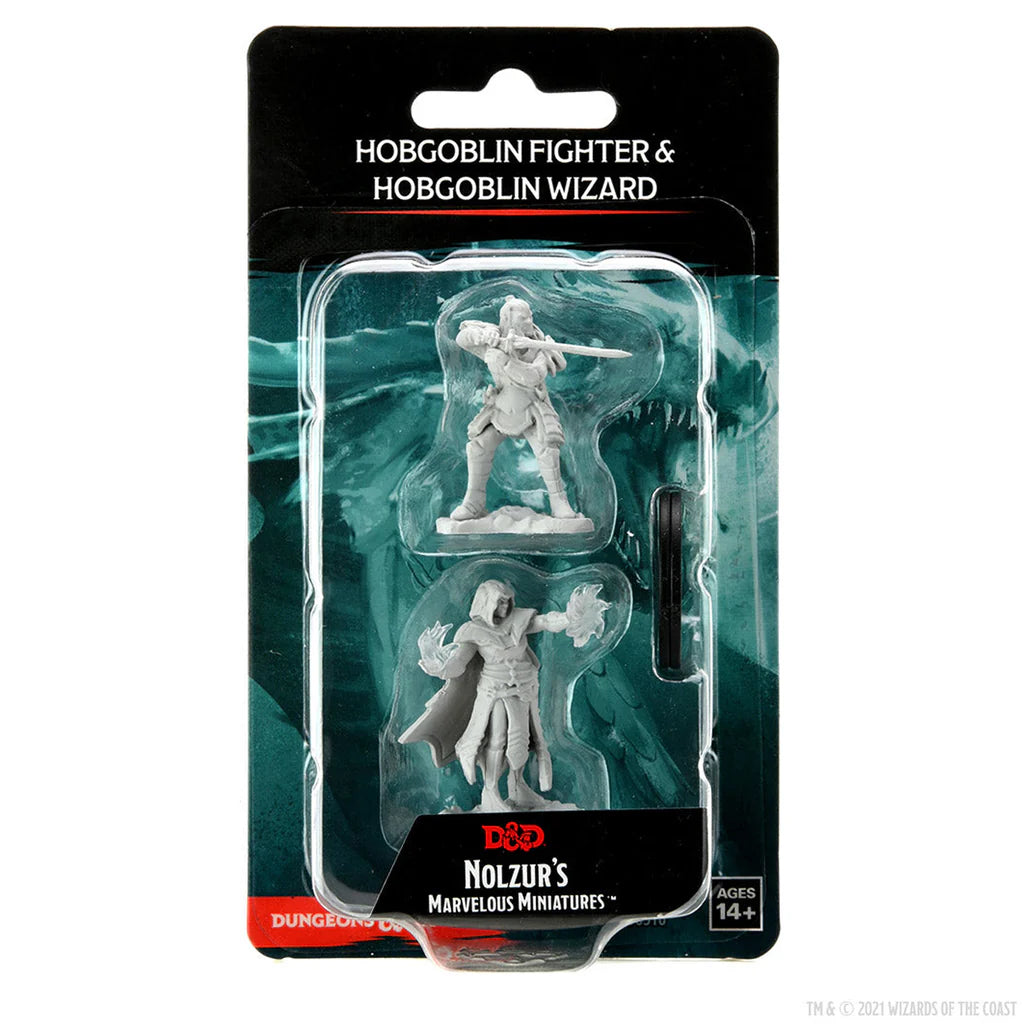 Dungeons & Dragons: Nolzur's Marvelous Miniatures - Hobgoblin Fighter & Hobgoblin Wizard