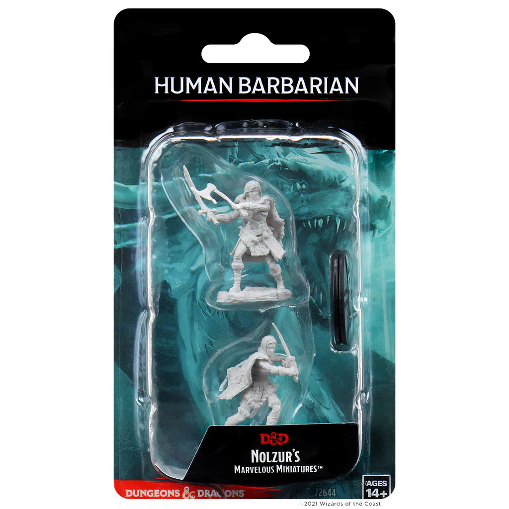 Dungeons & Dragons: Nolzur's Marvelous Miniatures - Female Human Barbarian (2020)