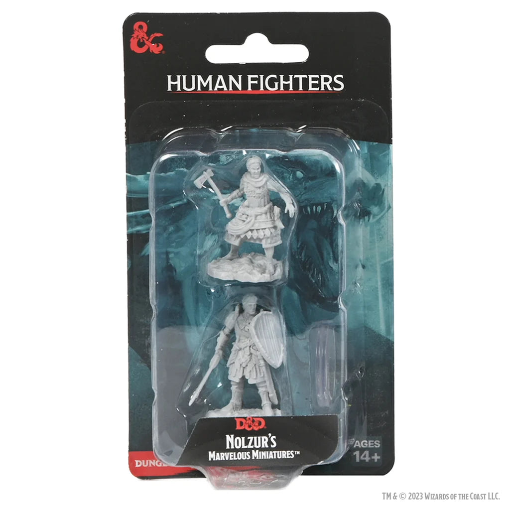 Dungeons & Dragons: Nolzur's Marvelous Miniatures - Human Fighters