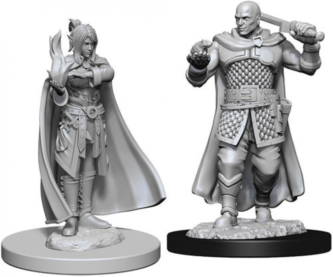 Dungeons & Dragons Miniatures: Human Ranger & Moon Elf Sorcerer