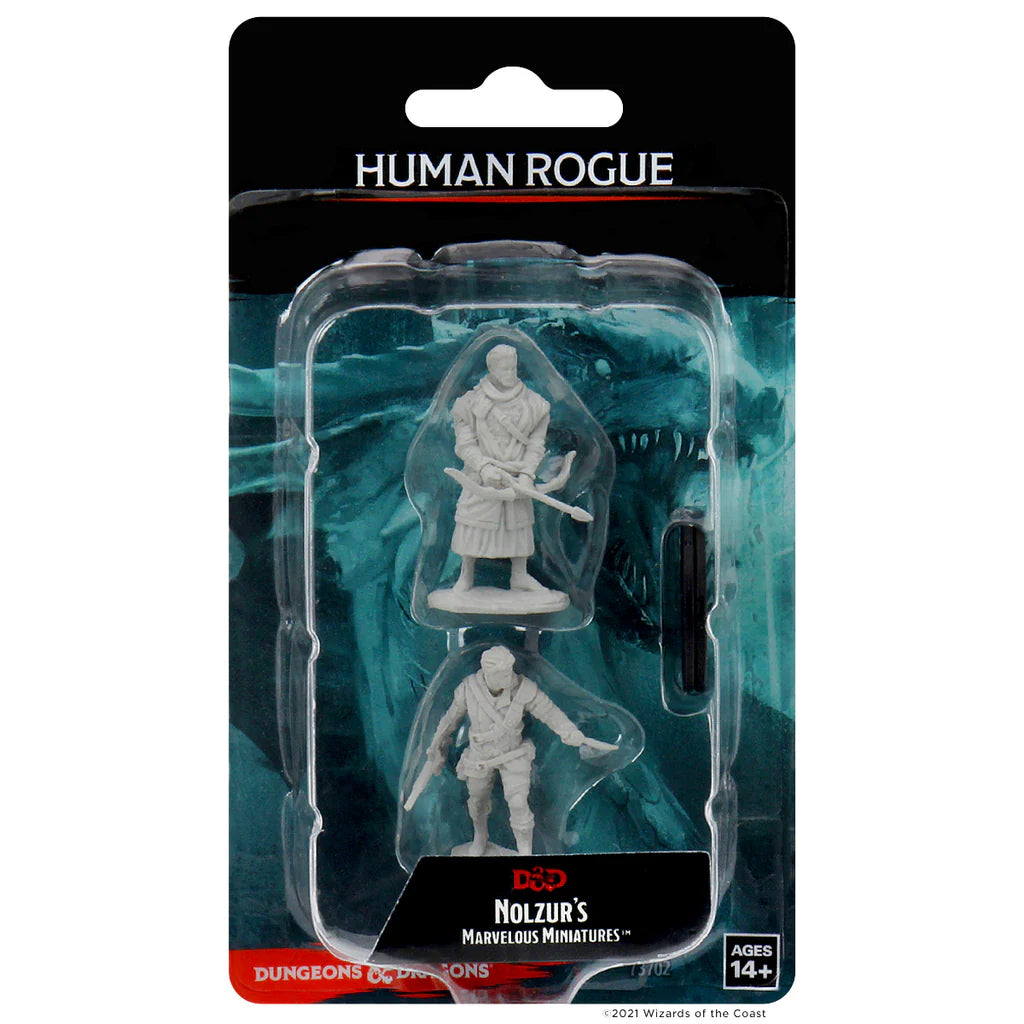Dungeons & Dragons: Nolzur's Marvelous Miniatures - Human Rogue (Male)