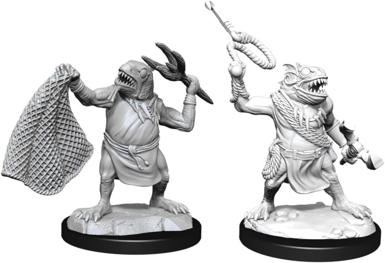 Dungeons & Dragons Miniatures: Kuo-Toa & Kuo-Toa Whip