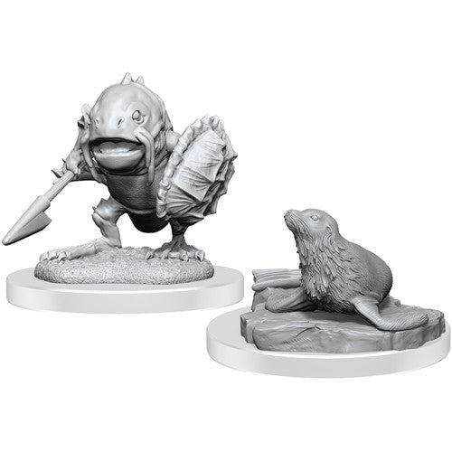 Dungeons & Dragons: Nolzur's Marvelous Miniatures - Locathah & Seal