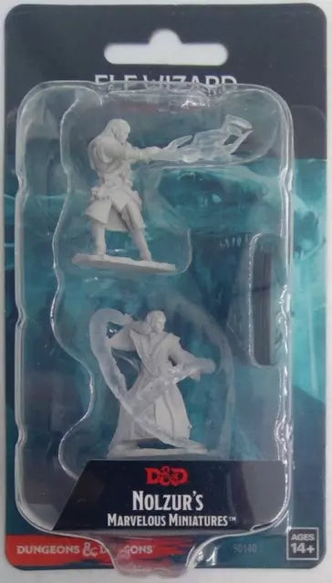 Dungeons & Dragons: Nolzur's Marvelous Miniatures - Elf Male Wizard (2020)